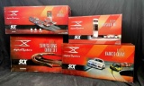 Technitoys SCX Scale Racing System Parts. Digital Pit Box, Lapcounter, Digital Banked Curve,