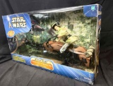 Star Wars ROTJ Princess Leia on Speeder Bike 12 Scale Action Figure