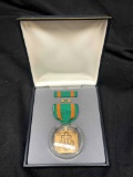 US Navy Achievement Presentation Set - Medal, Ribbon & Lapel Pin