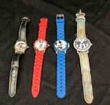 Disney Mickey Mouse Accutime Wristwatches Japan