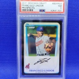 2011 Bowman Draft Francisco Lindor PSA 7