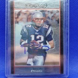 Tom Brady 2007 Bowman Chrome With signature