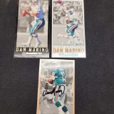 Dan Marino GameDay football cards 3 cards