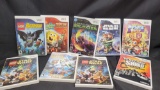 9 Wii Games Star Wars Batman SpongeBob