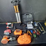 Power Tools and Hand Tool Lot - Black and Decker