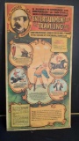 1890s Jack Daniels Traveling Entertainment Full Poster Sheet