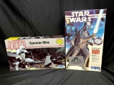 MPC Star Wars Models. Speeder Bike and Commemorative Edition Darth Vader