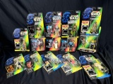 Vintage 1995-1996 Star Wars Power Of The Force Action Figures. Obi Wan, Han Solo, Lando, Yak Face,
