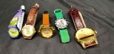 Fancy Disney Watches. Cruise Line Limited Release,Toystory, 3D Dopey , Simba Timex, Buzz Lightyear