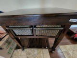Rolling Kitchen Cart Matches Lot 508
