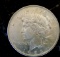 Peace Silver Dollar 1923 Frosty unc Nice Luster