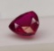 Stunning Trillion Cut Red Ruby 6.93ct Gemstone AAA Quality