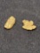 Alaskan Yellow Gold Nuggets 18kt .70 Grams Pure Premium Gold