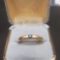18k Gold Ring with Sapphire Gemstone Total weight 8.30 grams