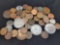 Giant Bag of Over 50 Coins Foreign and US Mix