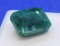 Square cut Deep Green Emerald gemstone 9.86ct