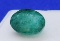 Oval cut Green Emerald gemstone 5.04ct