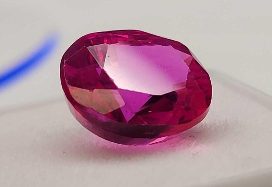 Oval Cut Pink Sapphire 9.91ct Gemstone AAA Quality Beautiful