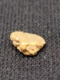 Alaskan Yellow Gold Nugget 18kt+ .5 Grams Pure Premium Gold