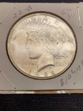 Peace Silver Dollar 1922-D Gem BU Frosty Better Date
