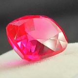 Antique Cushion Pink Sapphire Gemstone AAA Quality