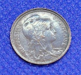 1 Centime 1913 AU++ Very Rare