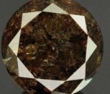 Diamond Chocolate Brown Huge .96 ct with IG Cert Nice Stone