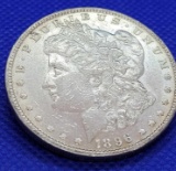 Morgan Silver Dollar 1896 AU To UNC Frosty Luster