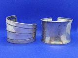 Sterling Silver Napkin Holders 147.6 Grams Antique Very Old
