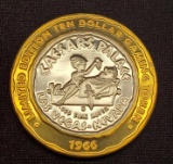 Limited Edition Caesar Palace Silver Gaming Token .999 Fine Silver