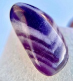 25.6ct Gorgeous Amethyst Crystal Tip Gemstone