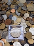 (5) Five Pounds of World Coins-Great Mix-Includes Silver & Coins from the 1800s