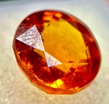 Mega Glow Golden Orange 6.1ct Sapphire