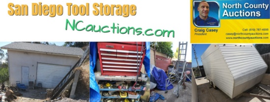 2022 July San Diego Tool Storage Auction