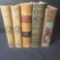 5 vintage/antique books
