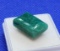 Emerald Cut Forest Green Emerald gemstone 15.47ct