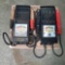 Lot of 2 battery testers