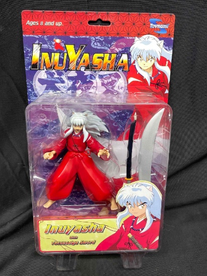InuYasha Action Figure Chase Mouth Open Varient Rare Toynami MOC