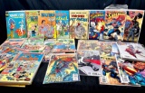 Old Vintage Comics, Modern Superman Comics. Archie, Little Lu Lu, Ritchie Rich, Yosemite Sam,
