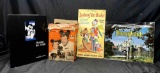 Vintage Mattel Mickey Mouse Club Newsreel Projector, Ludwig Von Drake Stickum Book, Disneyland