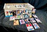 Approx 1800 Sports Cards. Baseball Baketball. Panini Fleer TOPPS