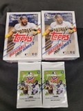 2021 Topps Baseball cards 2 sealed 67 card boxes and 2 7 card packs