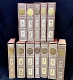 Set of 12 Vintage Charles Dickens Books in Cases