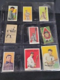 Baseball Cards Reprints Ty Cobb, Wagner 9 Cards