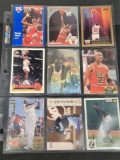 Nine Michael Jordan Basketball ,Baseball, Golf Cards