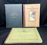 Very Old Antique Books Early 1900s. Great European War, Russo-Japanese War, Port of Manchester