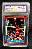 WCG 10 96-97 Fleer Michael Jordan Basketball Card Graded 10 by WCG