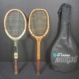 2 tennis racquets Spalding Imperial w/case