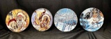 Native American Collector Plates Chief of Piegon Blackfoot, Kindred Spirits, Trail of Talisman more