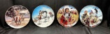 Native American Collector Plates. Horizons of Destiny, Big Medicine, In the Beginning